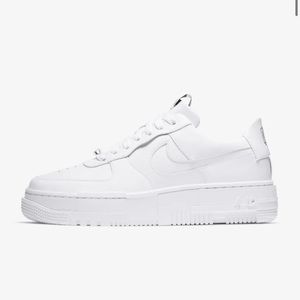 Nike women’s Air Force 1 ‘Pixel White’